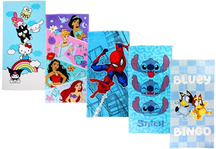 Character Beach Towel