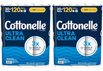 2 Cottonelle Toilet Paper Packs