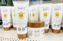 suave baby haircare on dollar tree shelf