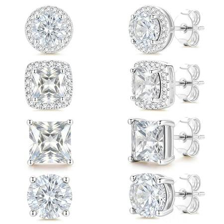 Halo Stud Earrings