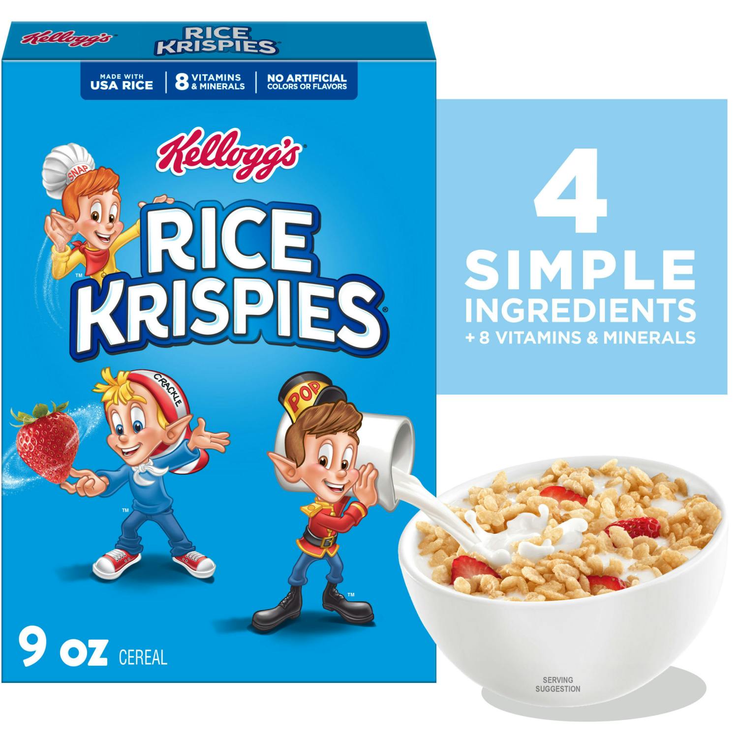 2 Rice Krispies Cereals