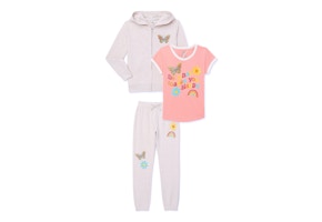 Sweet Butterfly Kids' Jogger Set