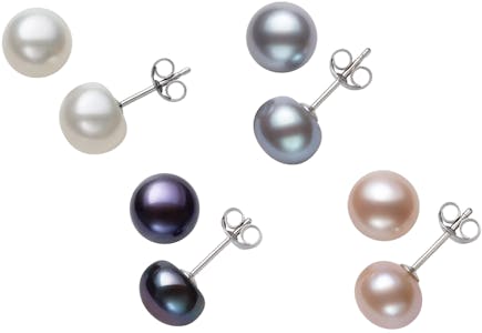 Belle de Mer Pearl Stud Earrings