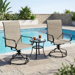 Outdoor Patio Swivel Chairs