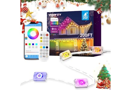 Permanent Outdoor Eaves Lights