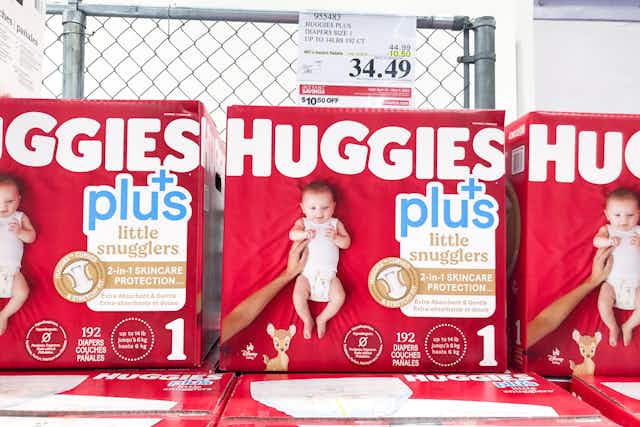 Score Savings on Huggies Diapers at Costco — Get $10.50 Off card image