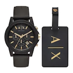 Men's Chronograph Watch Gift Set