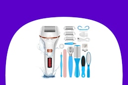 Electric Foot Callus Remover Set, $18.39 on Amazon card image