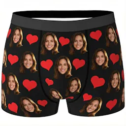 Men's Personalized Face Boxer Briefs