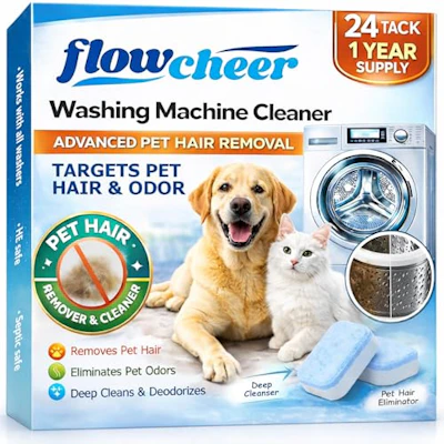 Washing Machine Cleaner Tablets, 24 ct