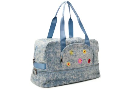 Denim Weekender Bag