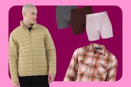 $4.50 Boxers, $7 Flannels, and More Great Walmart Clothing Deals card image