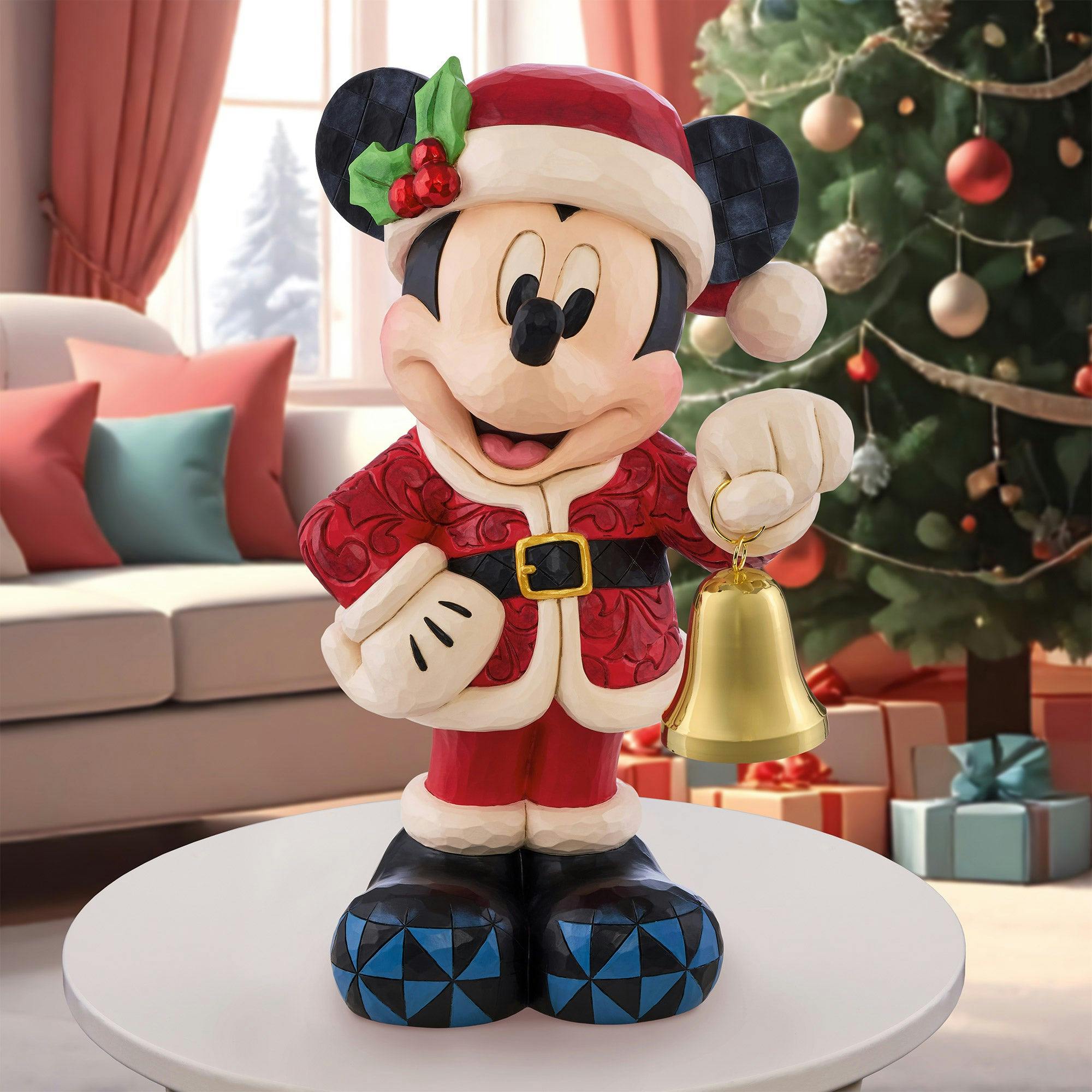 Jim Shore Disney Holiday Mickey & Minnie Statue
