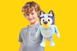 Bluey Talking Plush Toy, Only $14 at Walmart (Reg. $20) card image