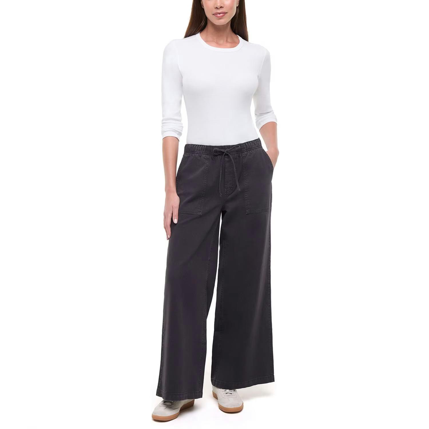 Gap Women's Drawstring Twill Pants