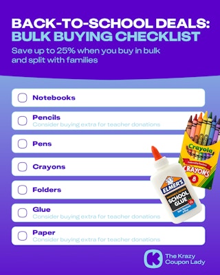 back to school checklist