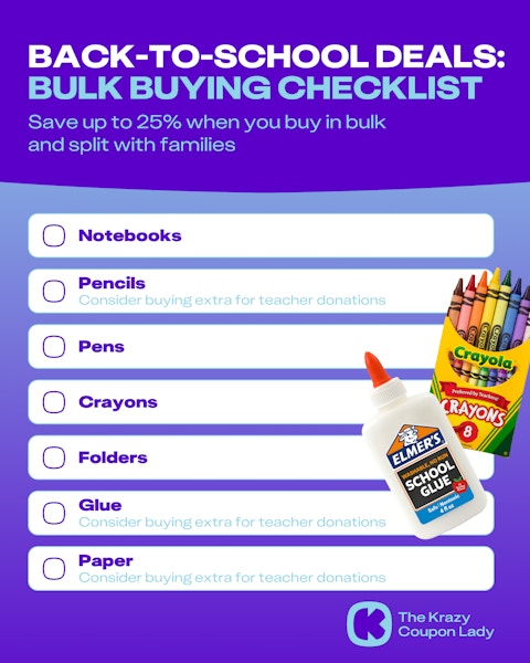 back to school checklist