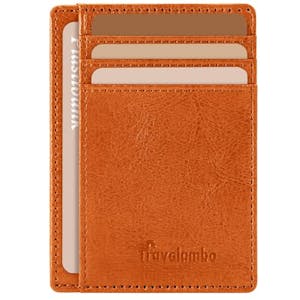Slim Leather RFID Wallet