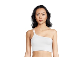 No Boundaries Juniors' One-Shoulder Bra