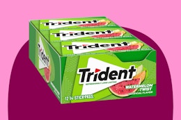 Trident Gum 12-Packs: Prices Start at $5.82 on Amazon card image