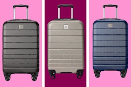 Skyway Everett 20" Hardside Luggage, Only $40 at JCPenney (Reg. $160) card image