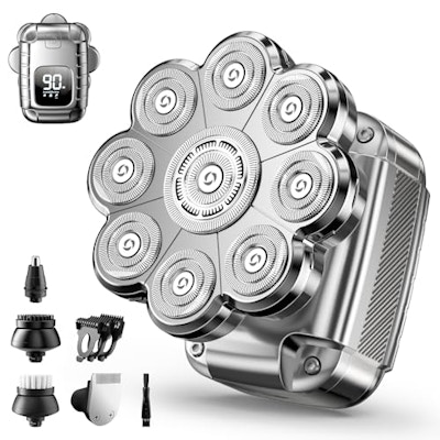 9D Head Shaver Grooming Kit, 5 ct