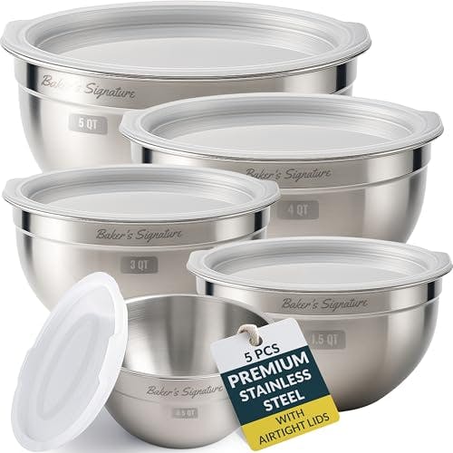 Stainless Steel Mixing Bowl Set