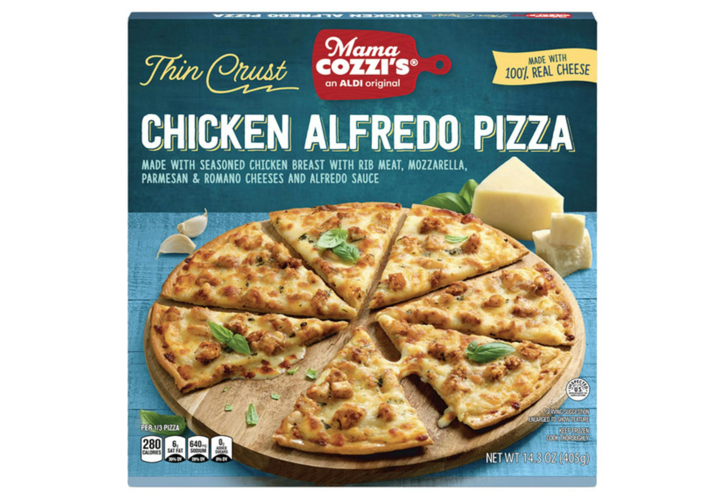 Mama Cozzi's Chicken Alfredo Pizza