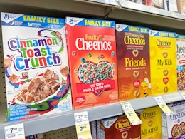 Get Family-Sized General Mills Cereal Boxes for $1.88 Each at Walgreens card image