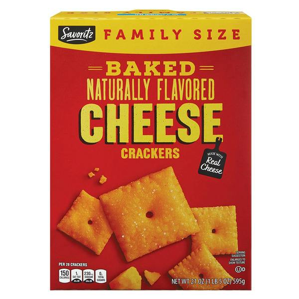 Baked Cheese Crackers