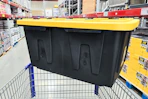 members mark storage tote on shopping cart