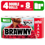Brawny Paper Towels 4-Pack