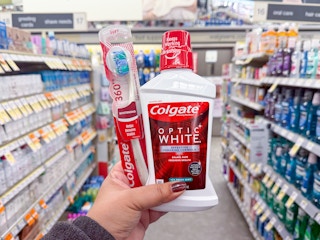colgate mouthwash and toothbrush walgreens