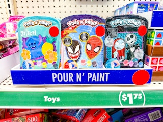 dollar tree pour n paint kits 1