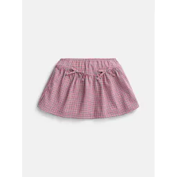 Wonder Nation Kids' Plaid Bow Skort
