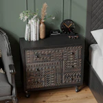 Bungalow Rose 3-Drawer Dresser