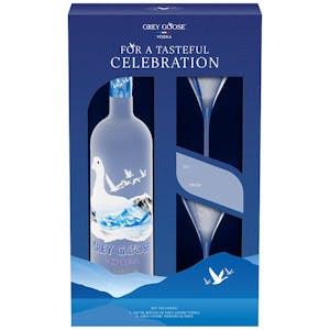 Grey Goose Vodka & Martini Glass Set