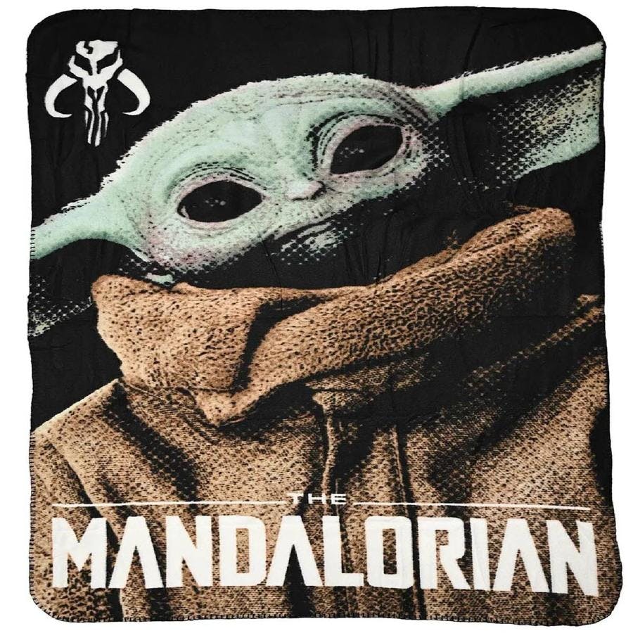 Star Wars Grogu Fleece Throw