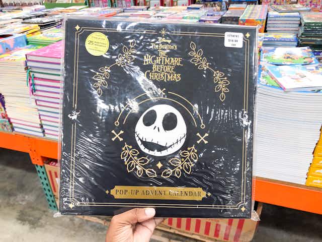 The Nightmare Before Christmas Advent Calendar, Only $20 at Costco card image