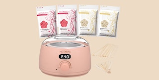 digital warmer kit with wax beads