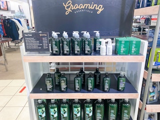 Paul Mitchell Tea Tree haircare display