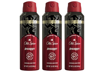 3 Old Spice Sprays