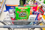 walgreens groceries in shopping cart