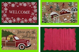 Holiday Doormats Are Just $2.49 at Walmart (Reg. $10) card image