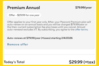 peacock tv deal