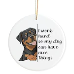Rottweiler Ornament