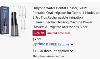 water flosser