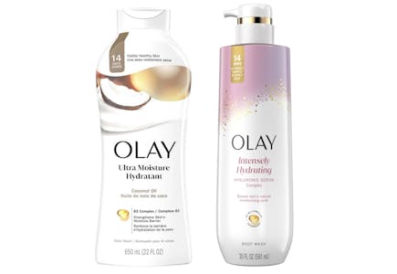 4 Olay Body Washes