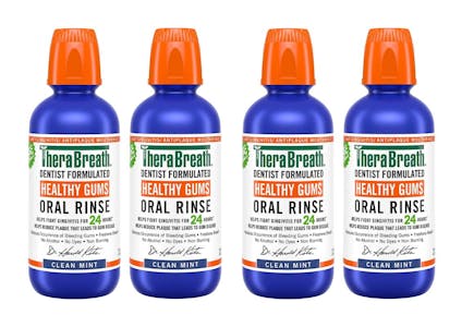 2 TheraBreath Mouthwashes 2-Packs