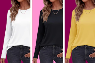 Long Sleeve Shirt for Women B0FDKS2L32